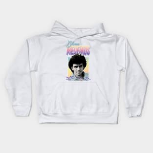 Glenn Medeiros - 80s Styled Aesthetic Design Kids Hoodie